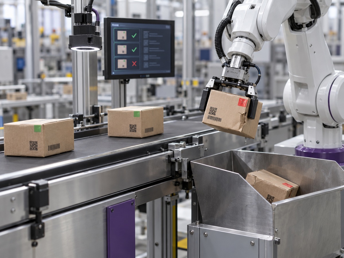 Box-by-box traceability with automatic rejection