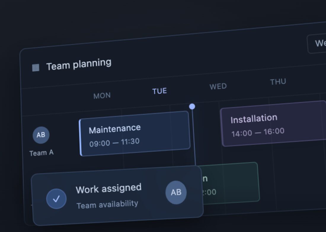 Planificación del equipo en TitanTasks